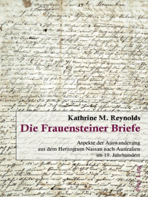 cover image of Die Frauensteiner Briefe